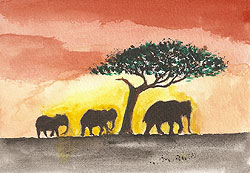 this is a sample of the artwork that will appear in the Brief Art 2010 Sale